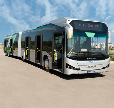 Articulated BRT Bus